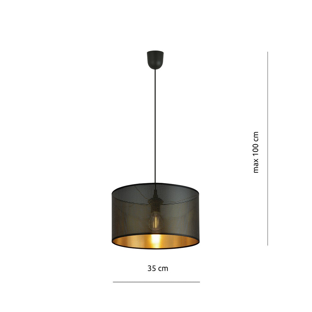 ASTON 1 NOIR/DORÉ