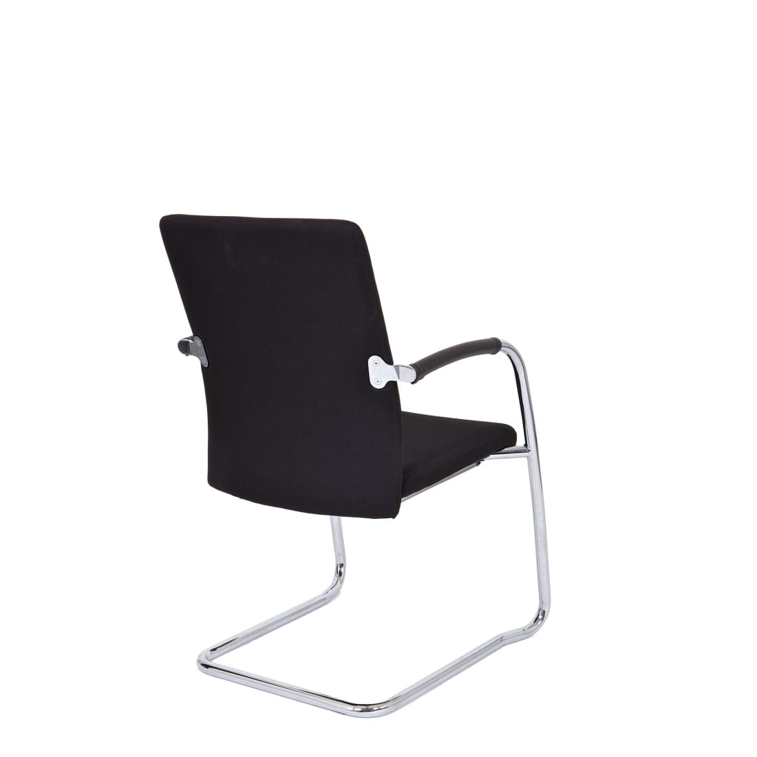 Workliving Chaise de réunion X1 - Confort, piètement luge, noir