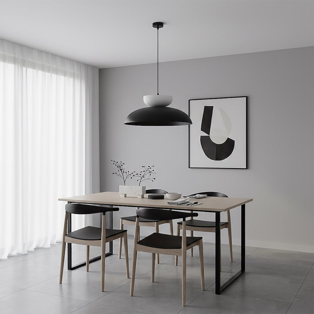Suspension MEGA NOIR/BLANC