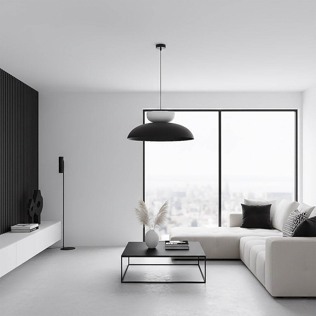 Suspension MEGA NOIR/BLANC