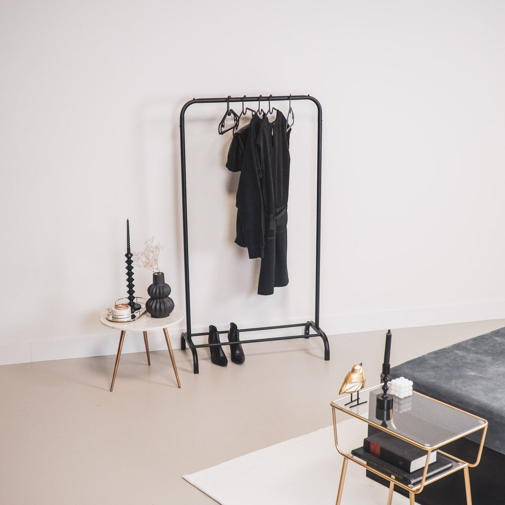 Portant à vêtements - Métal - Noir
