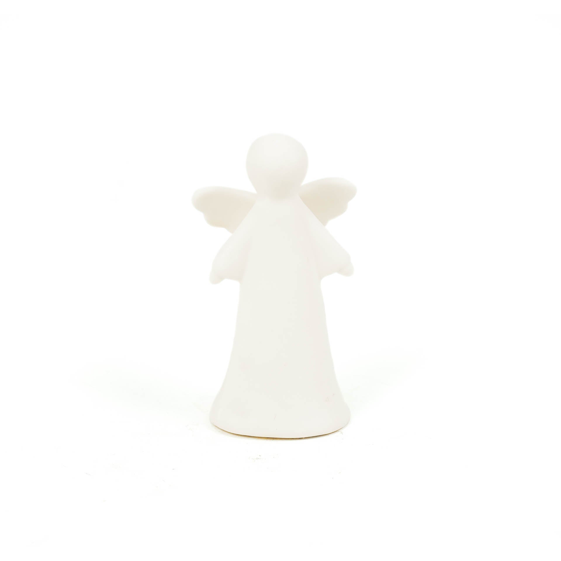 Lampe LED Ange  Céramique  blanc