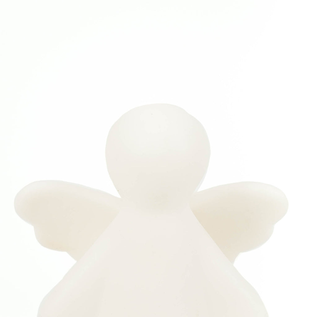 Lampe LED Ange  Céramique  blanc