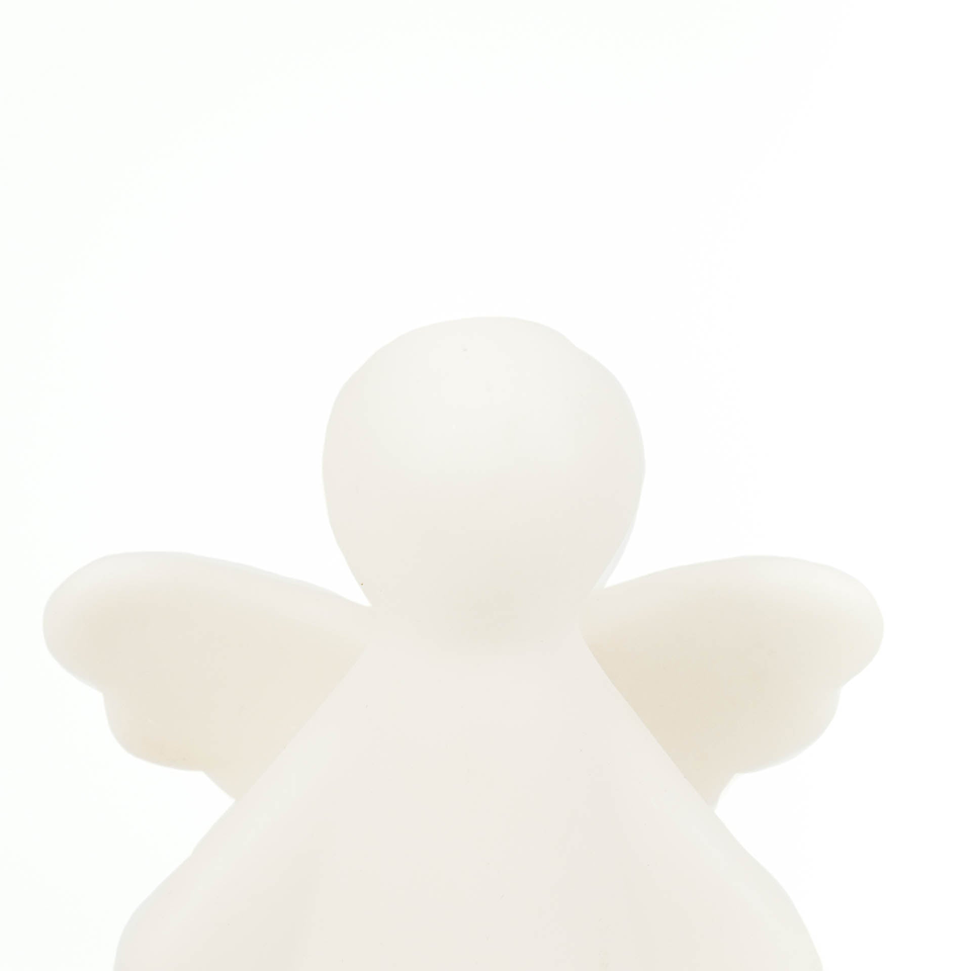 Lampe LED Ange  Céramique  blanc