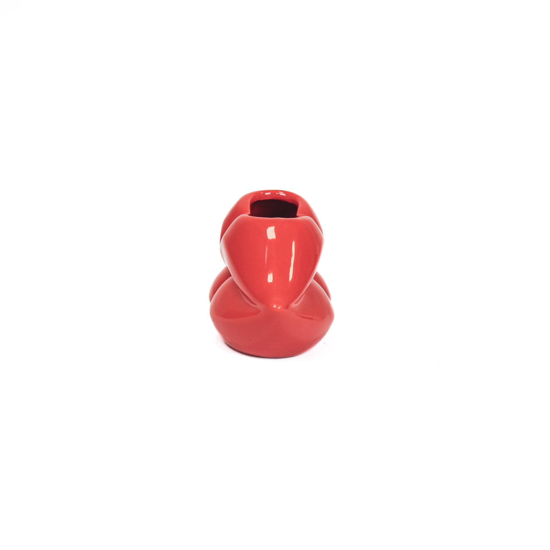 Vase Red Lips