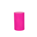 Table d'appoint / Pilier - Cylindre - MDF - Rose néon - 30 x 54 cm