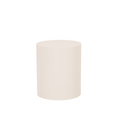 Table d'appoint - Cylindrique - MDF - Sable - 39 x 45 cm