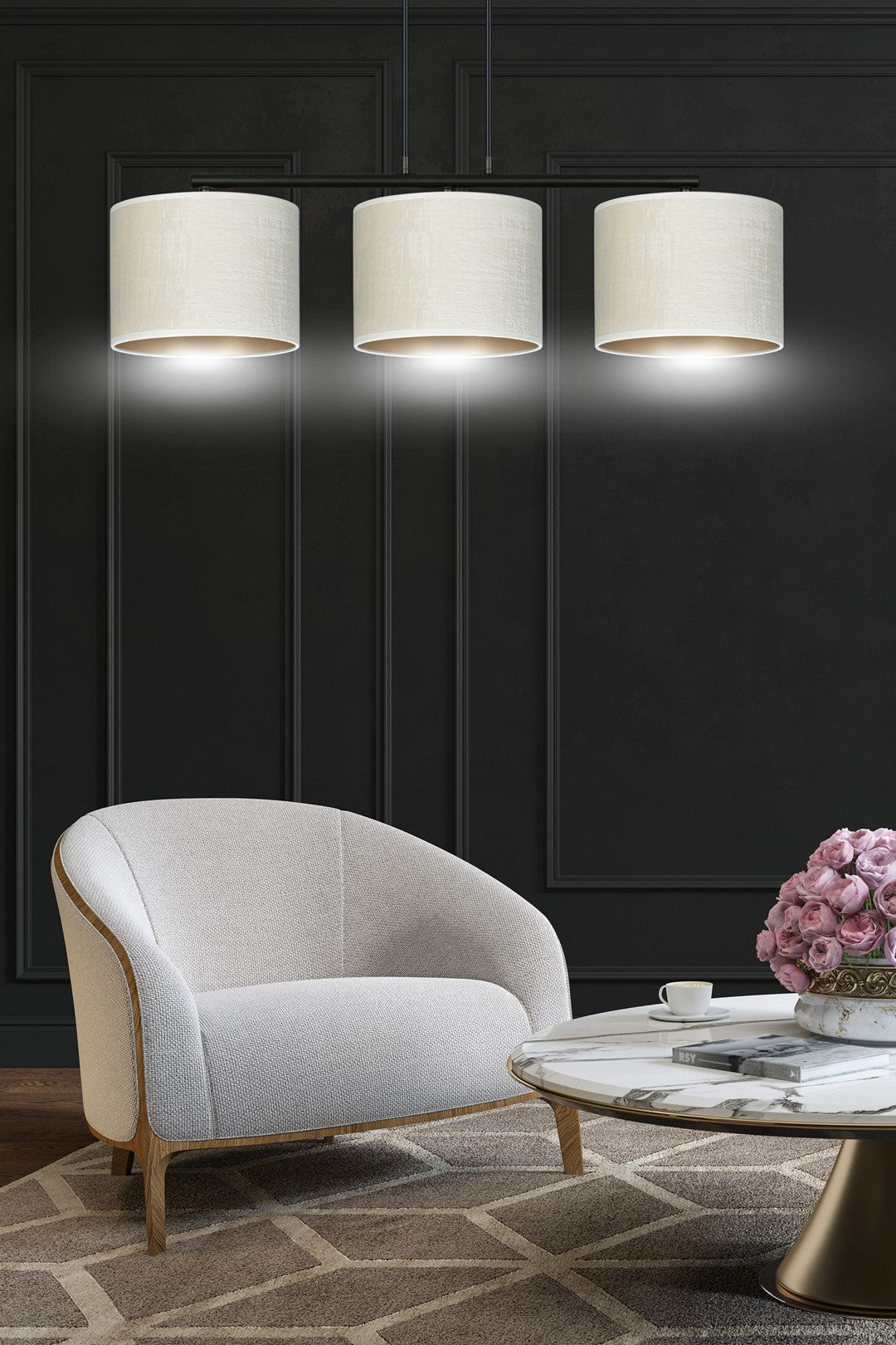 HILDE 3 BL BLANC