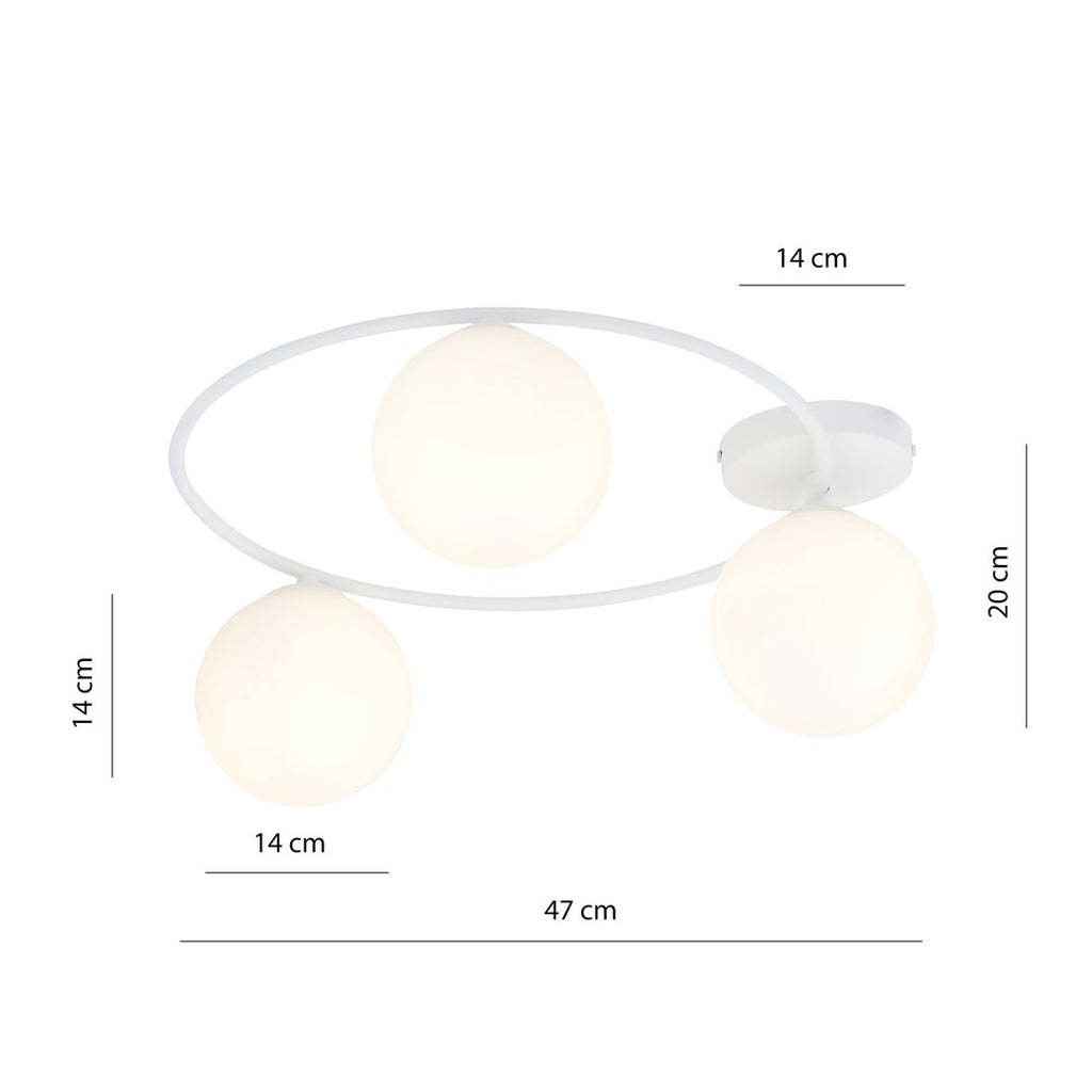 SOPRA 3 BLANC OPALIN