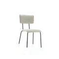 Workliving Chaise de salle à manger Bo Society - bouclé Shitake
