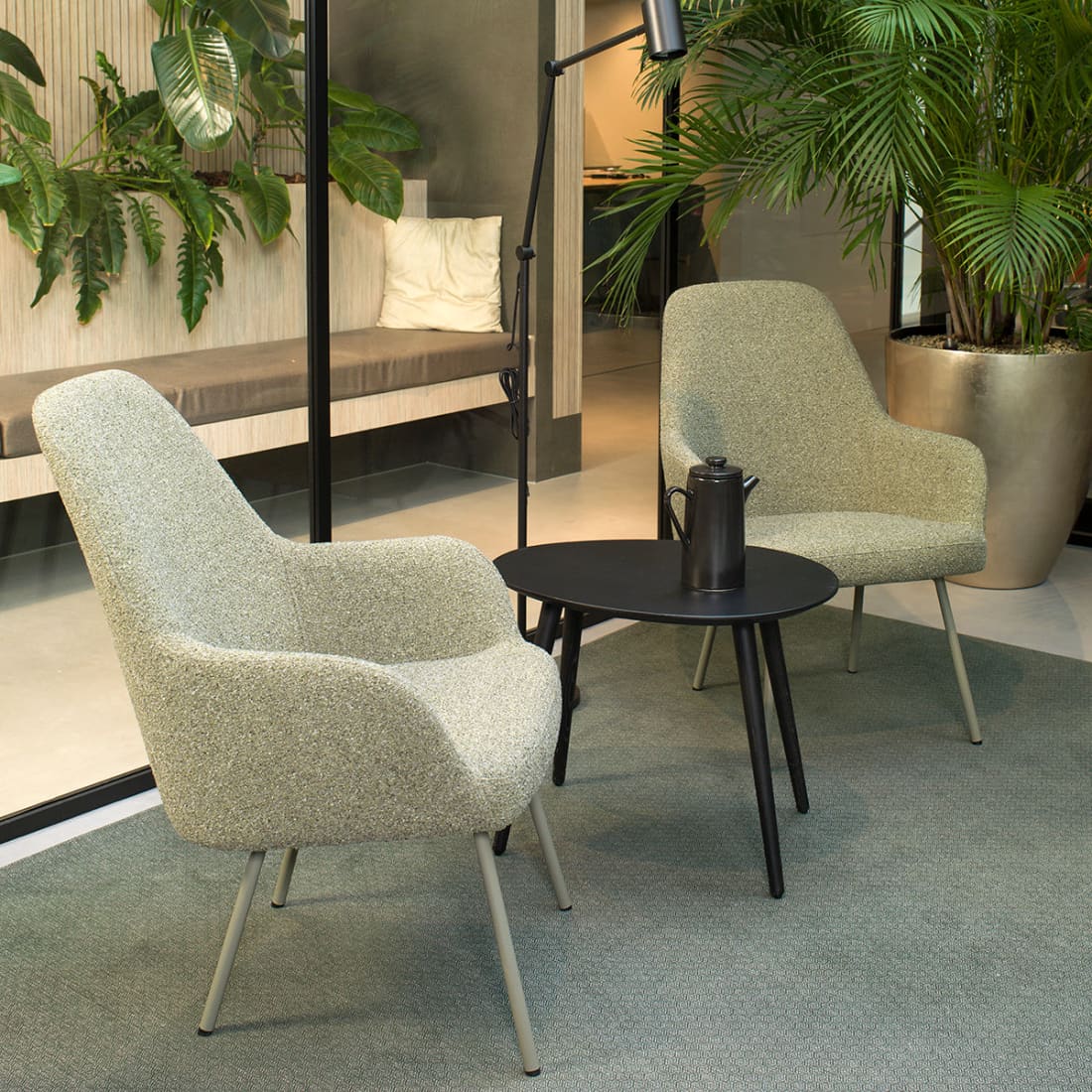 Workliving LoLa - Fauteuil lounge à quatre pieds - Mix & Match
