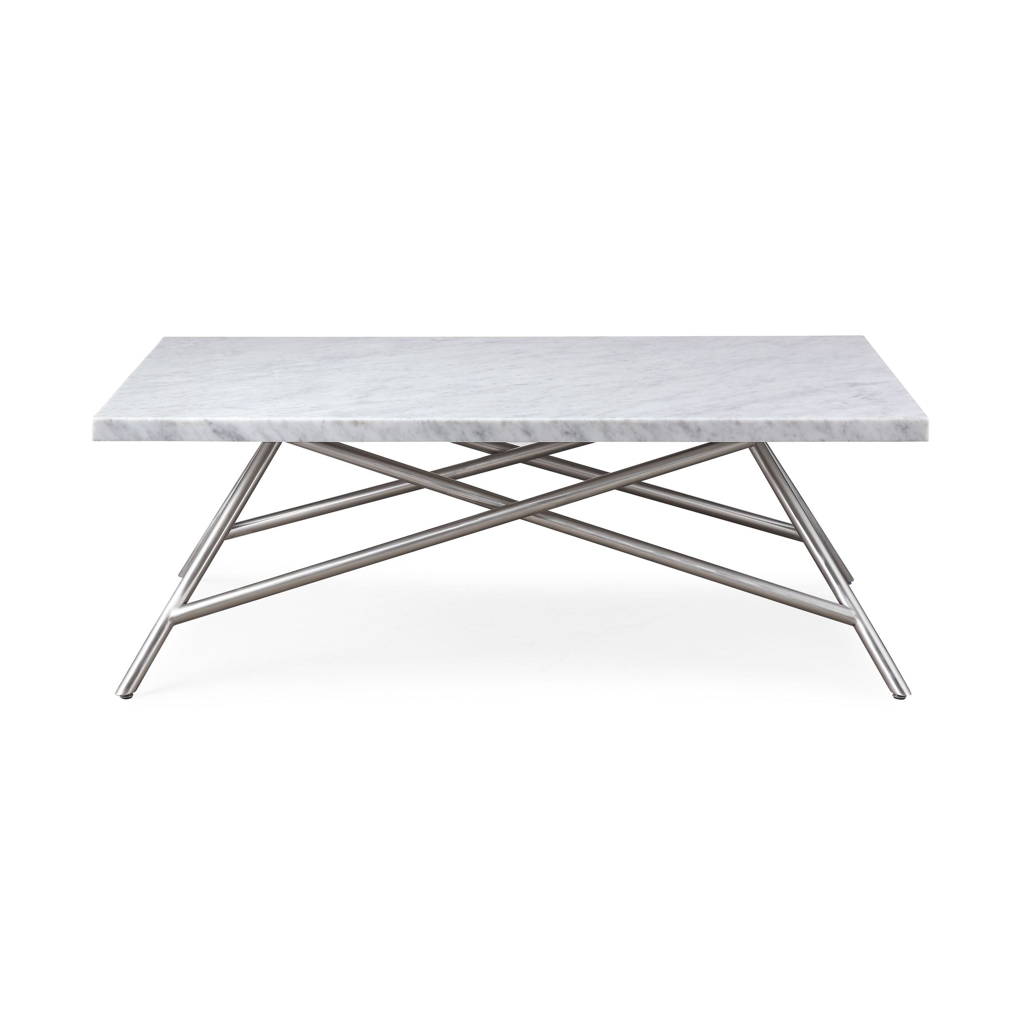 Table basse corail en marbre