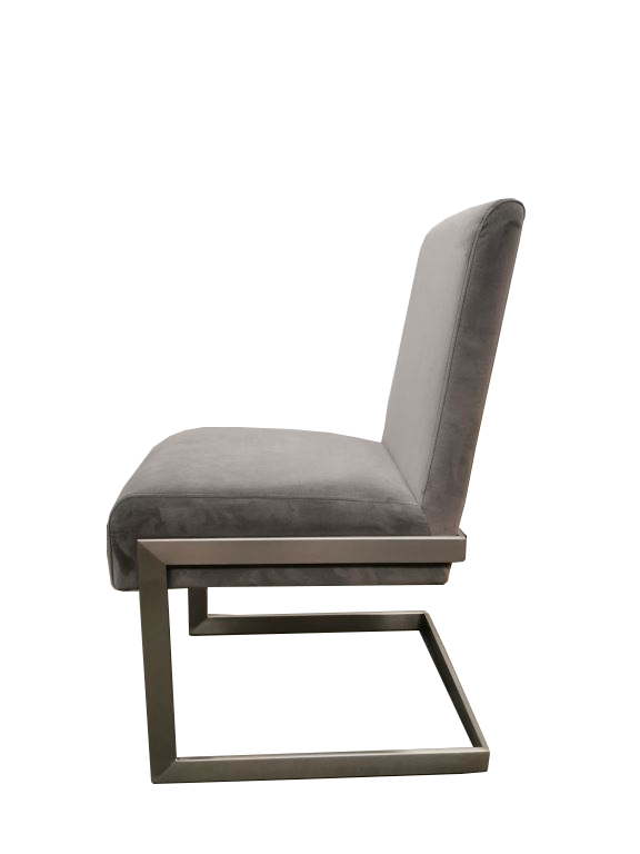 Chaise de salle à manger Coral petite, motif diamant, lot de 2