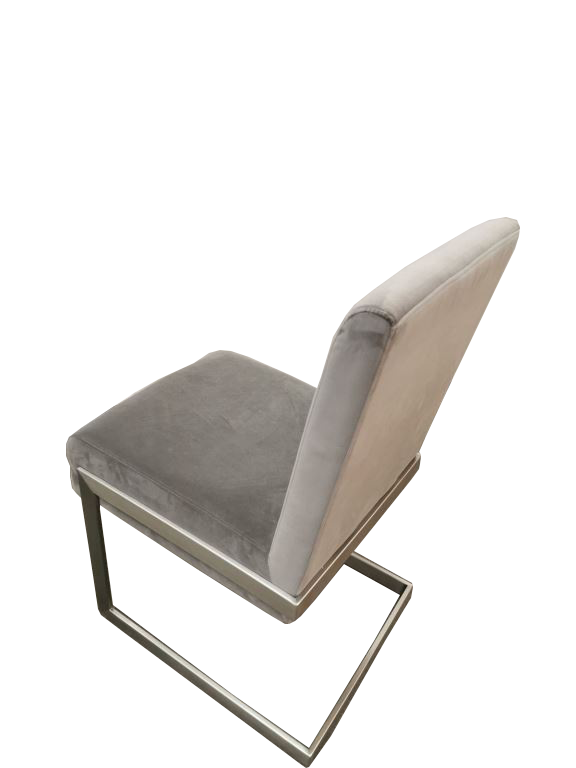Chaise de salle à manger Coral petite, motif diamant, lot de 2