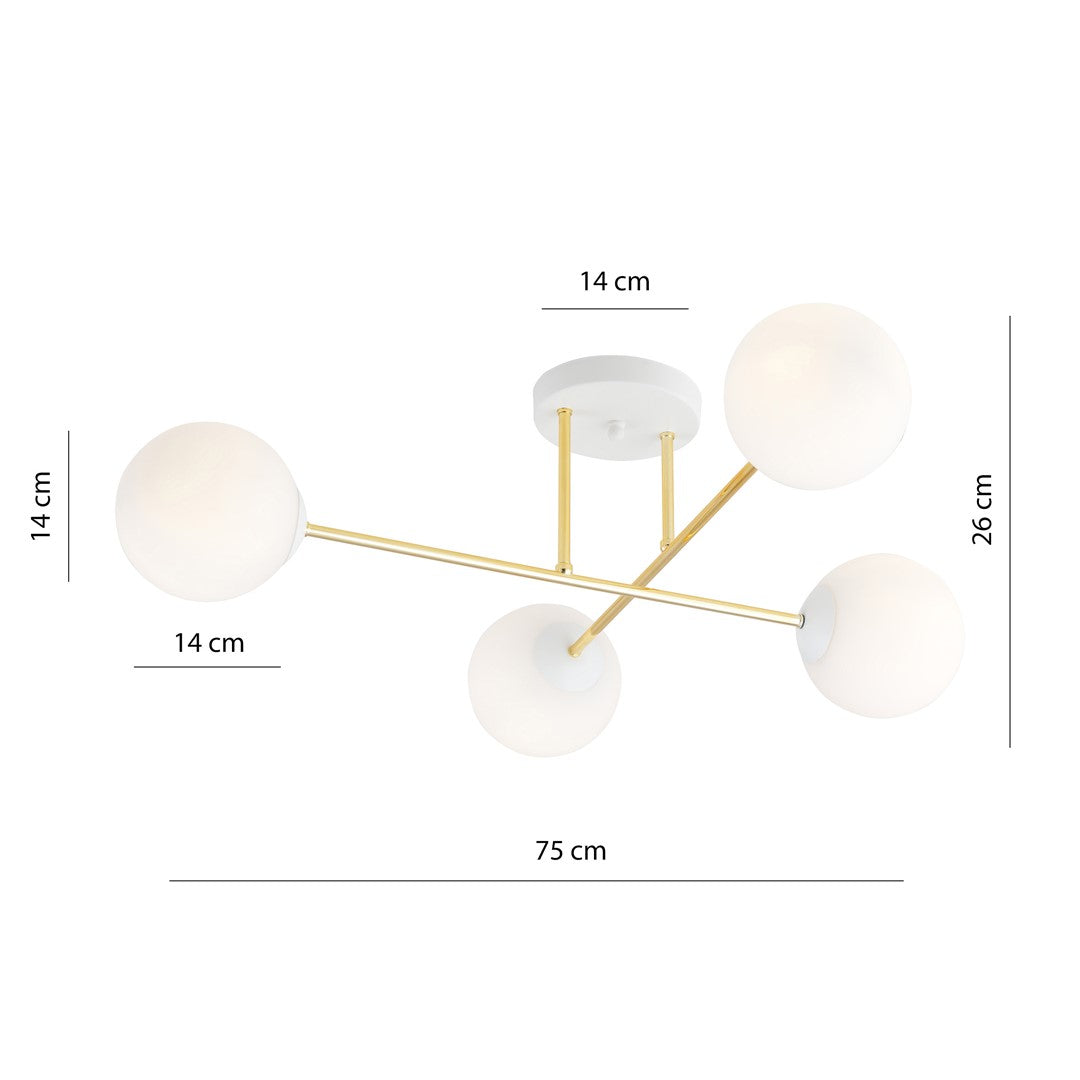 MAGNUM 4 BLANC OPALINE