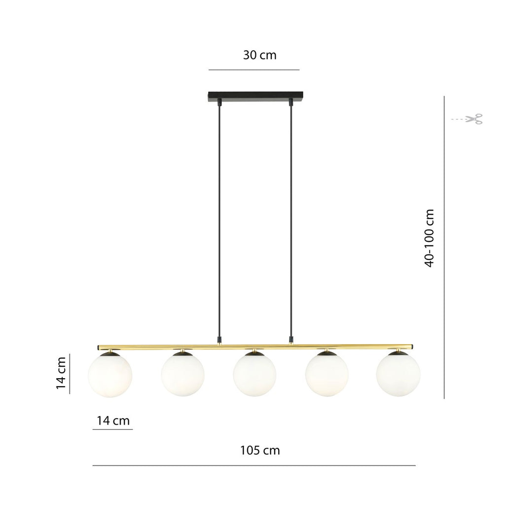 ALLORA 5 BL OPALINE