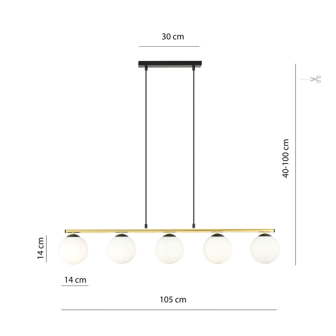 ALLORA 5 BL OPALINE