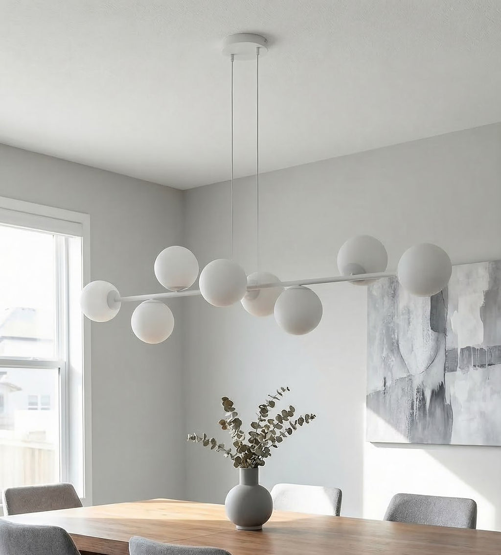 Luminaire Magnus 8 gris opale