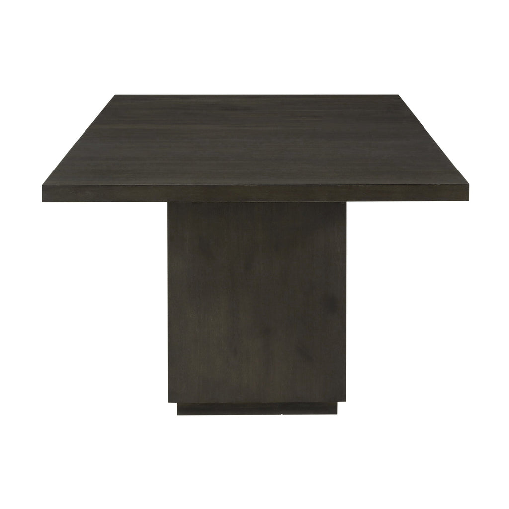 Table à manger rectangulaire Oxford en gris basalte