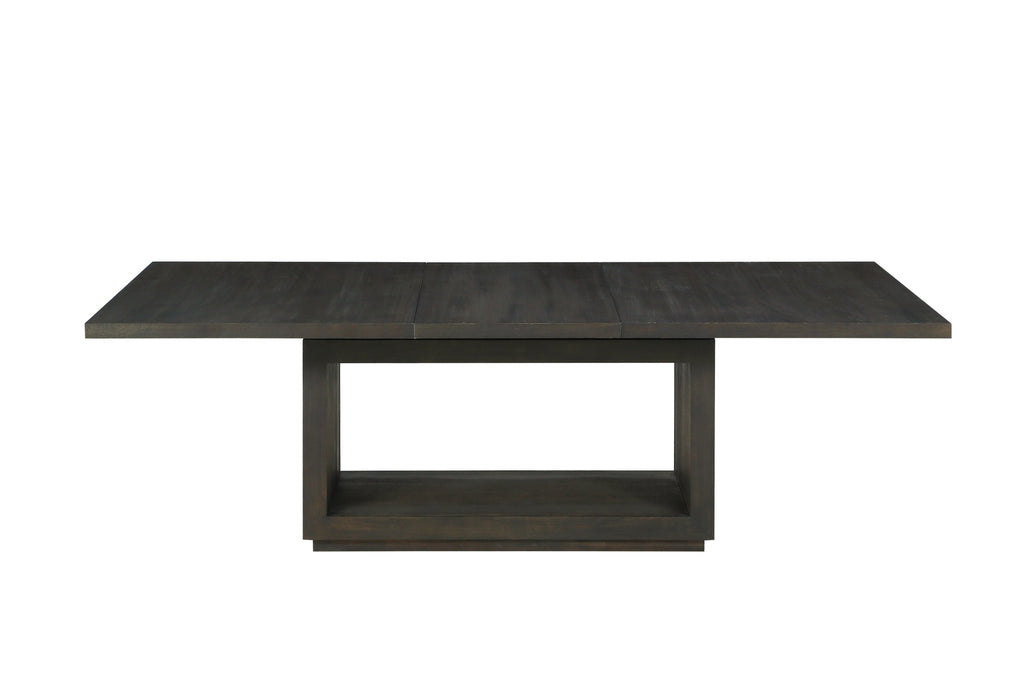 Table à manger rectangulaire Oxford en gris basalte