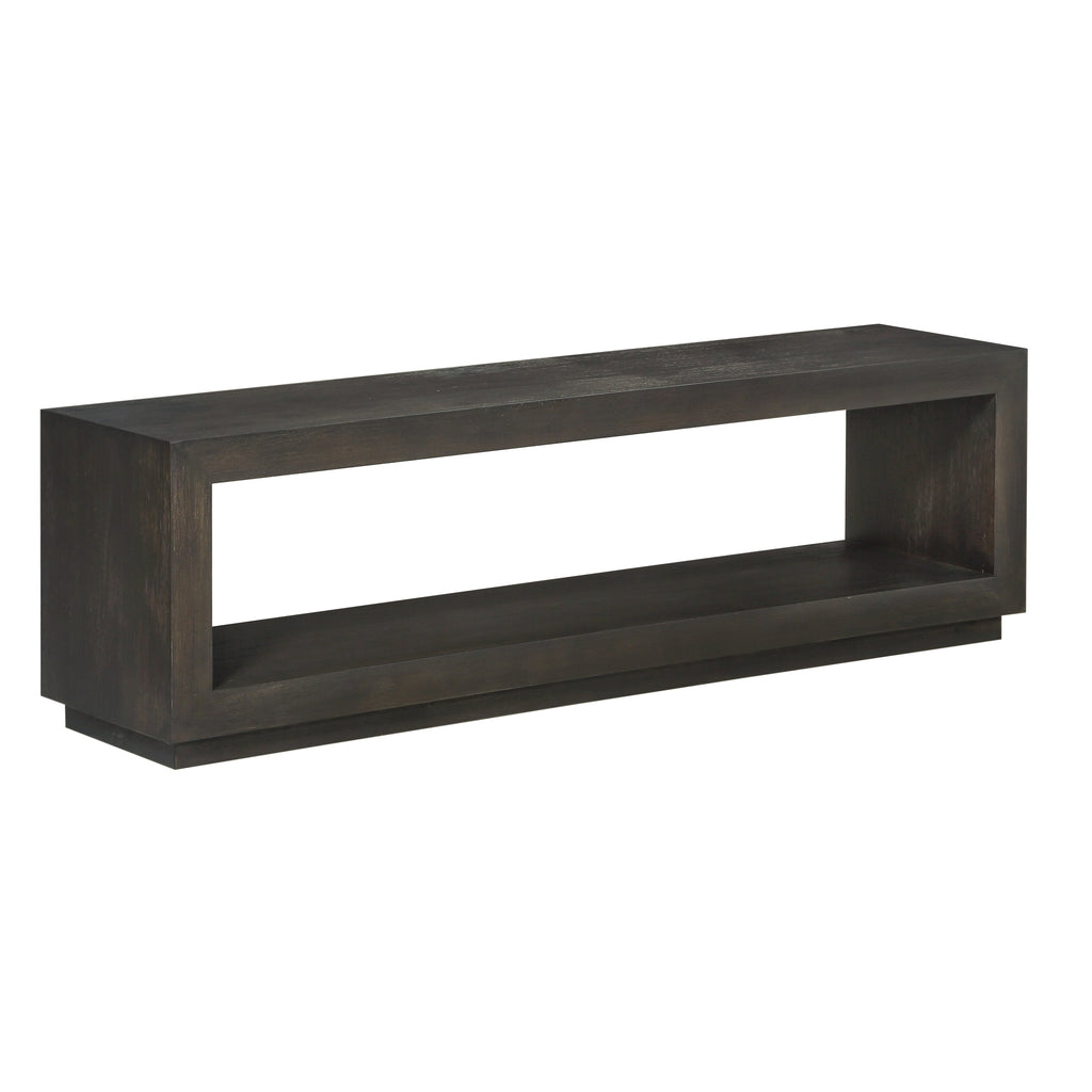 Banquette Oxford pour salle à manger en gris basalte