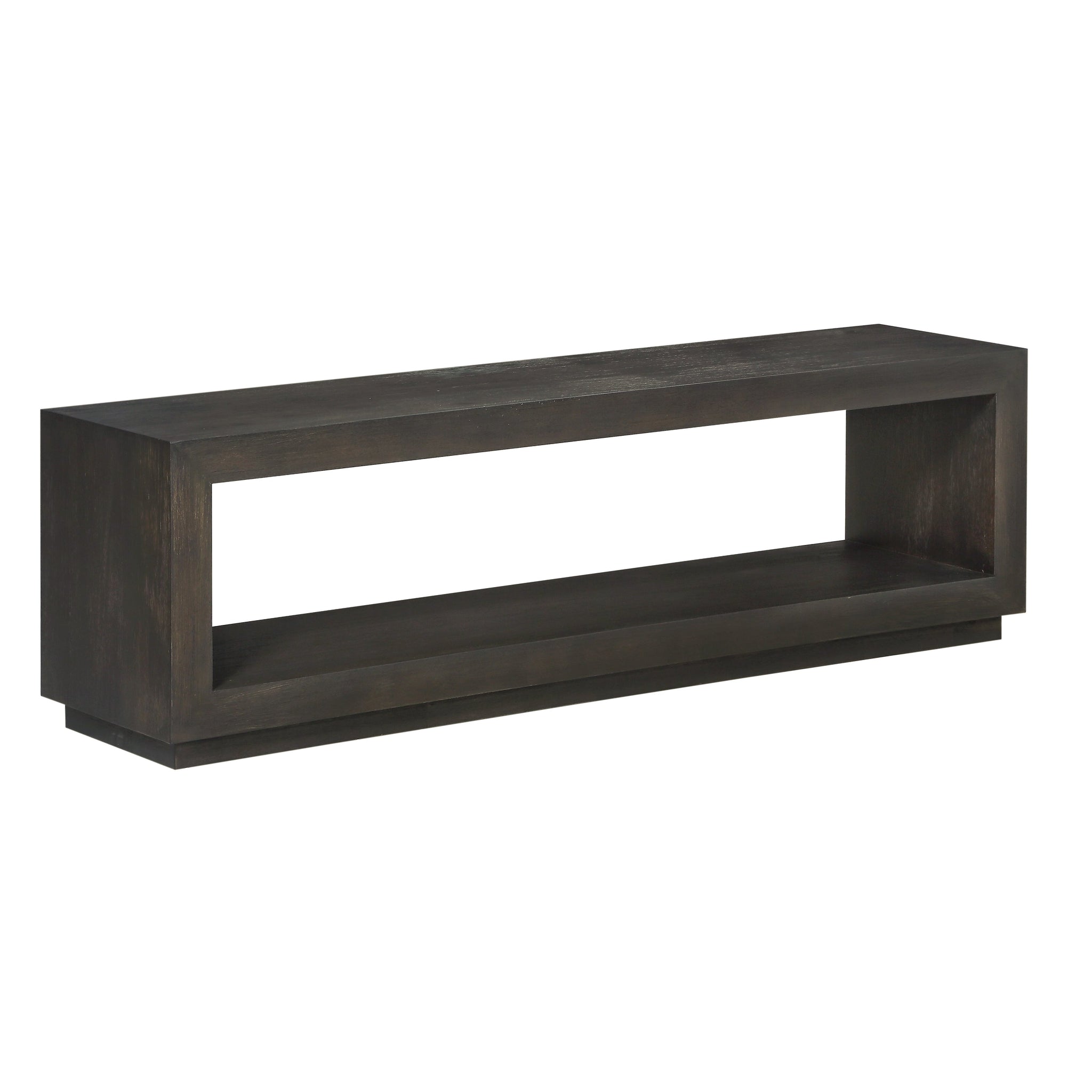 Banquette Oxford pour salle à manger en gris basalte