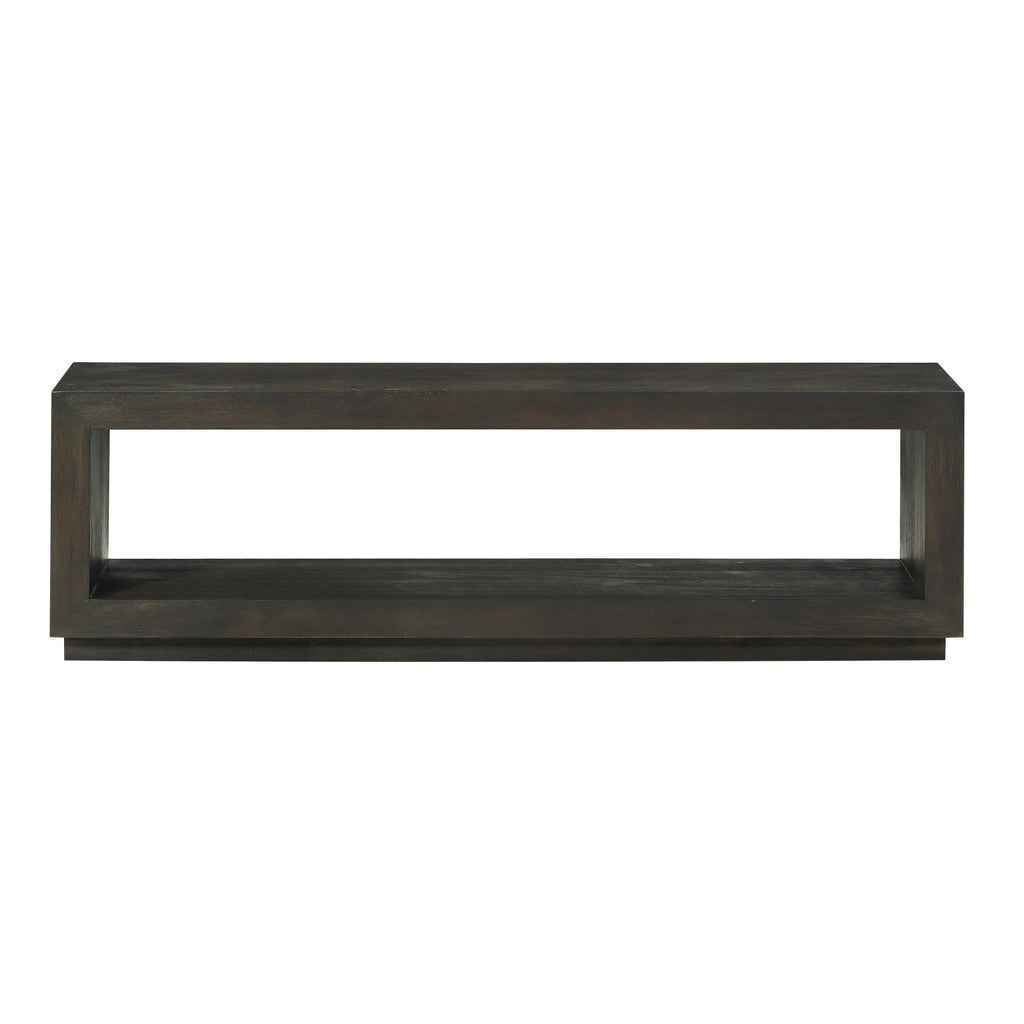 Banquette Oxford pour salle à manger en gris basalte
