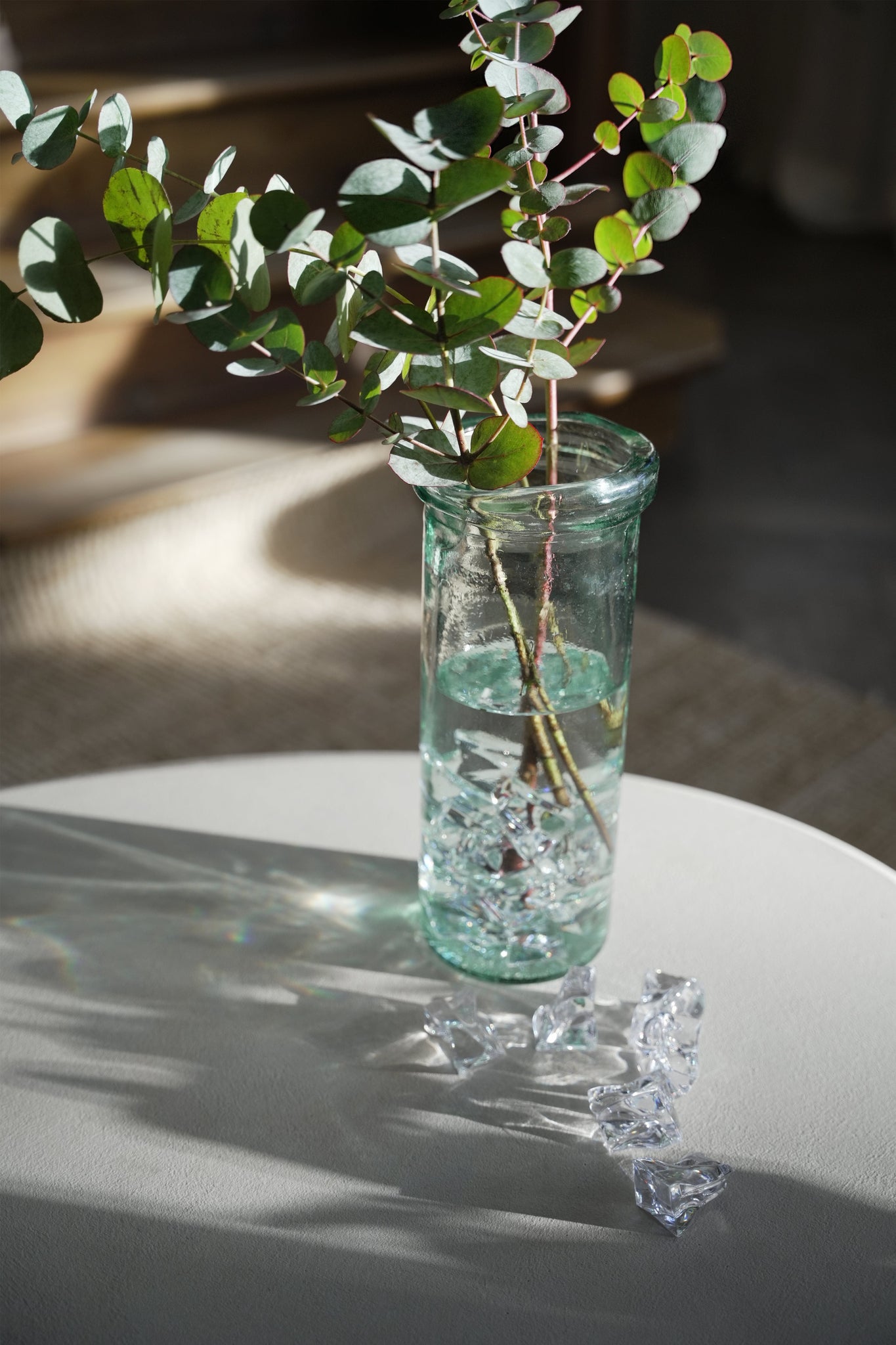 Le vase Jiandan - bleu - M