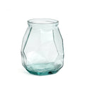 Le vase origami large - bleu