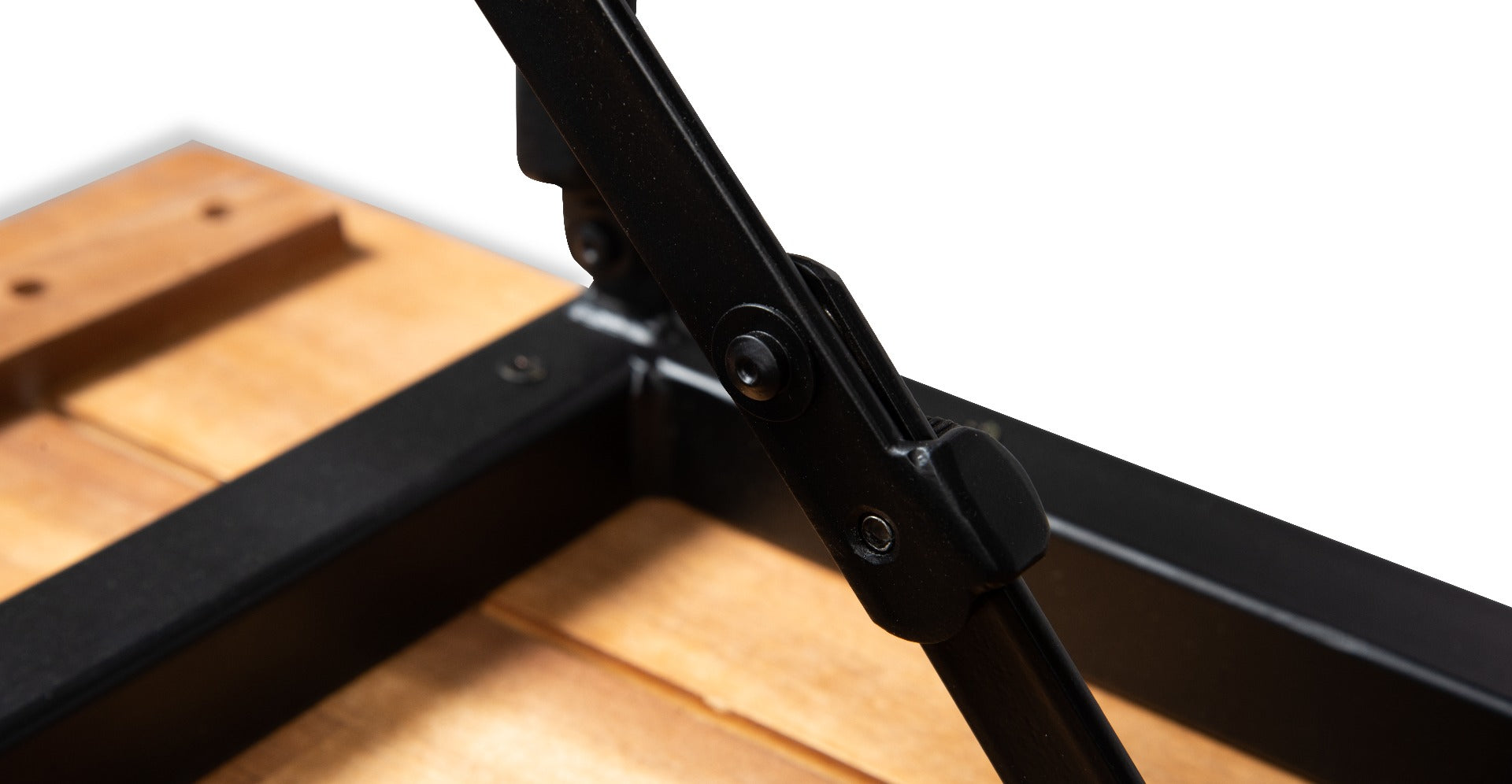 Vernon - banc pliant en acacia aspect clair