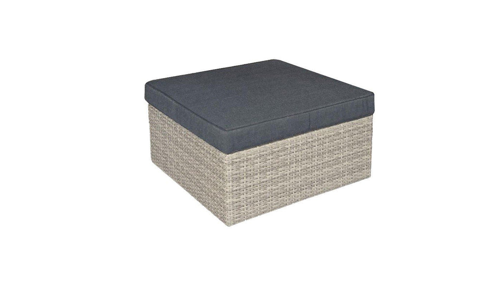 Ensemble lounge d'angle Almadia Modulo - 4 pièces - Gris Kobo naturel