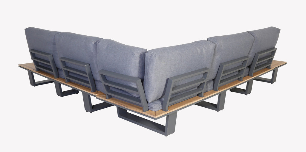 Ensemble d'angle Lota - 3 pièces - Anthracite