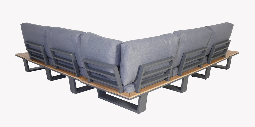 Ensemble d'angle Lota - 3 pièces - Anthracite