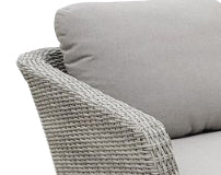 Mira Ensemble d'angle - 3 pièces - aluminium gris clair