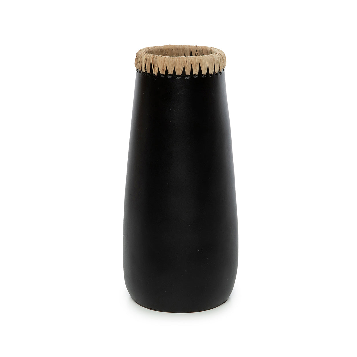 Le vase furtif - noir naturel - L