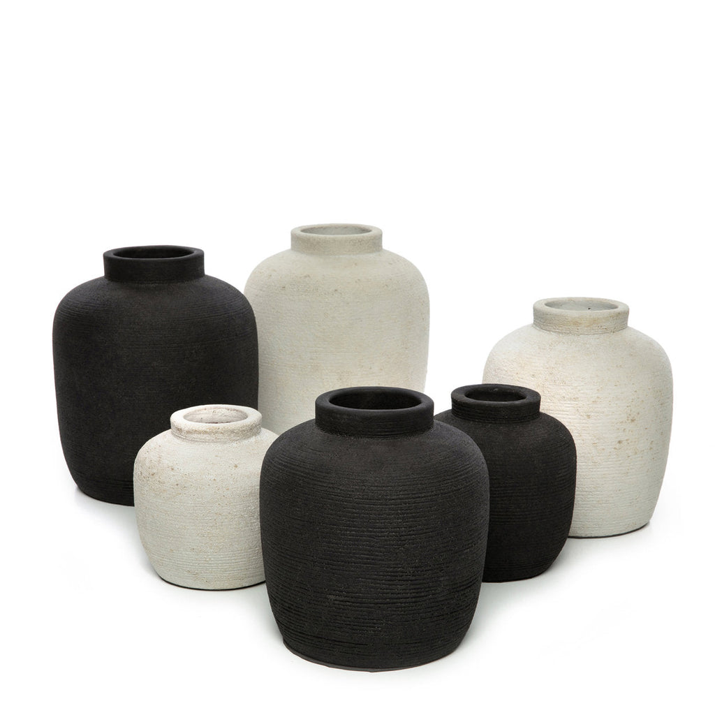 Le vase Peaky - noir - S