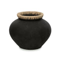 Le vase Styly - Noir naturel - L