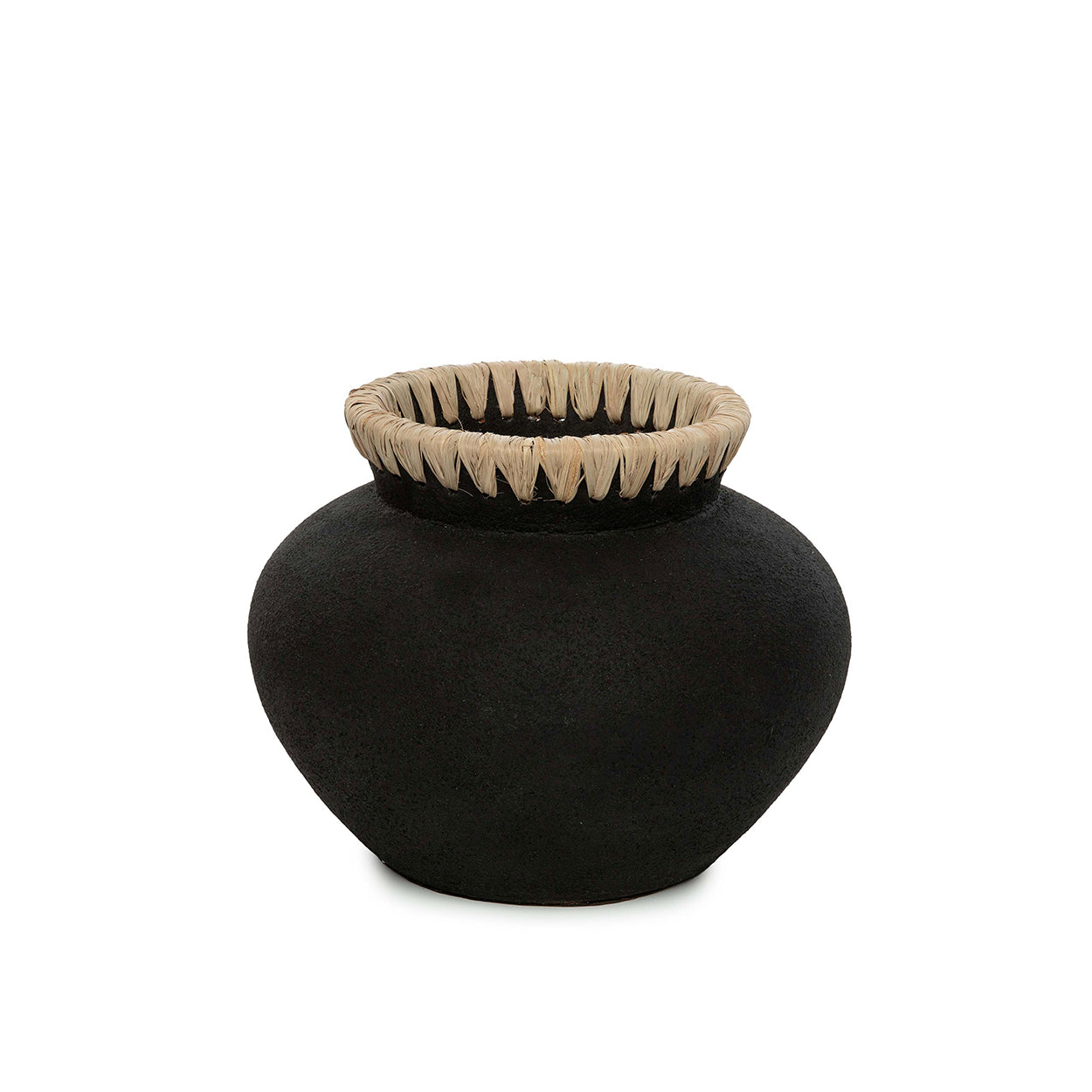 Le vase Styly - Noir naturel - S