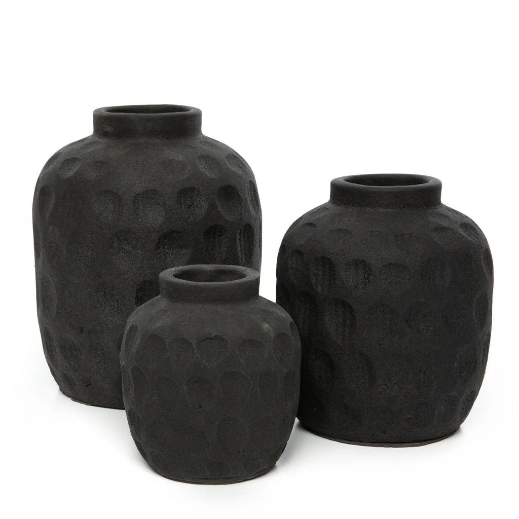 Le vase Sunset - Noir - M