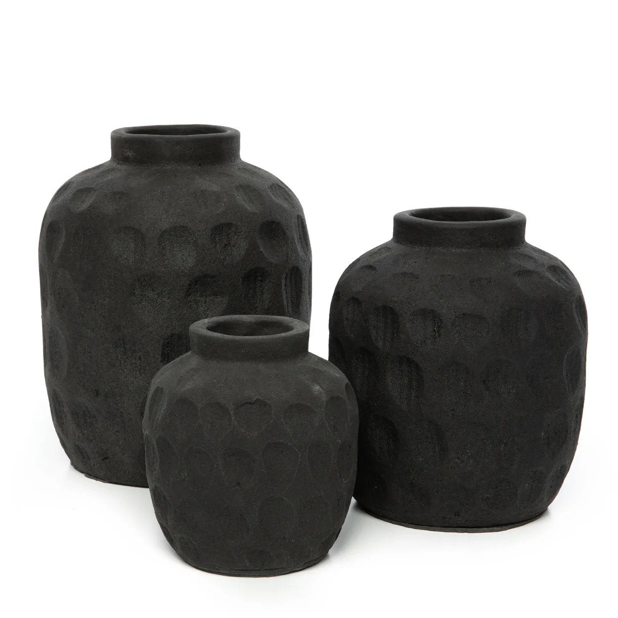 Le vase Sunset - Noir - M
