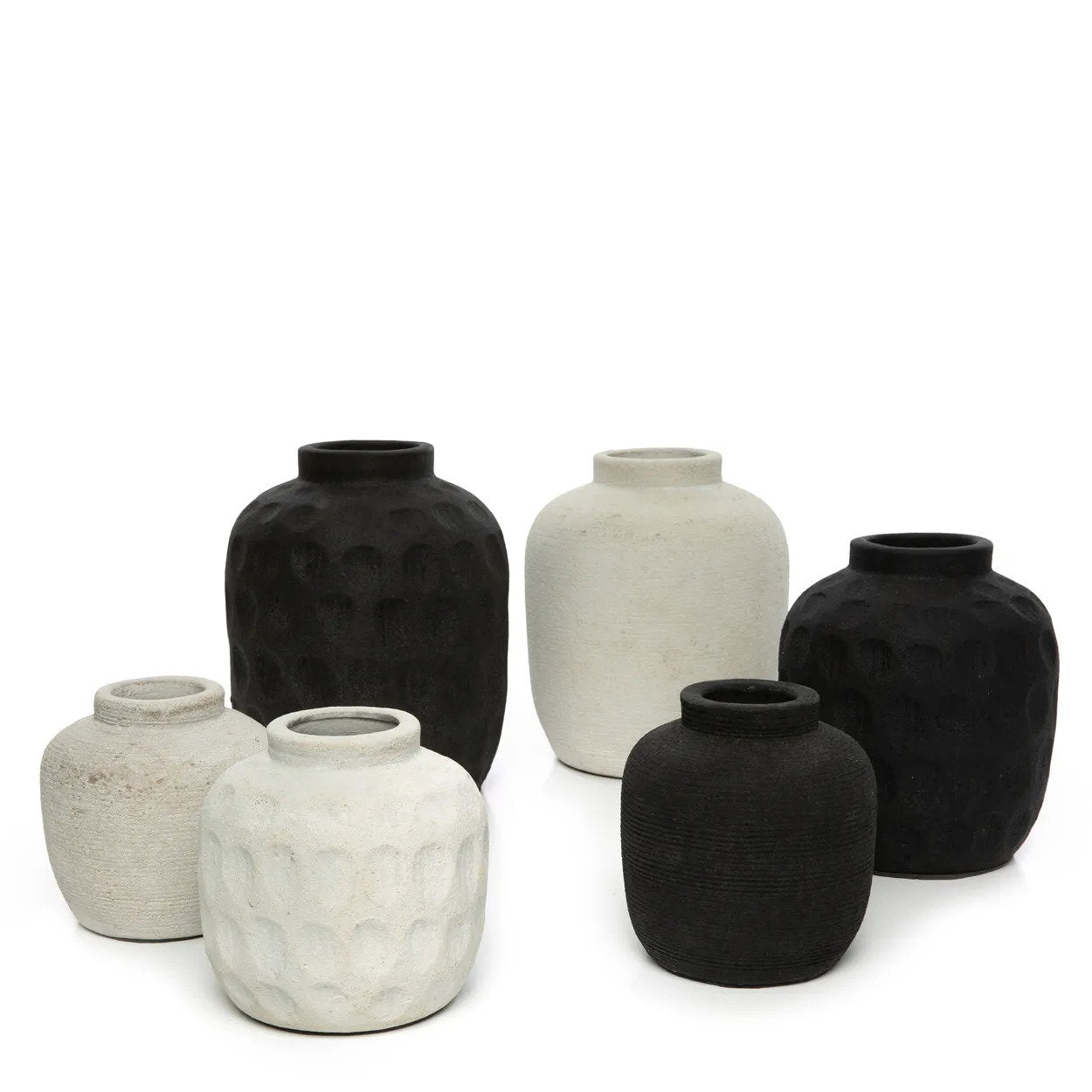 Le vase Sunset - Noir - M