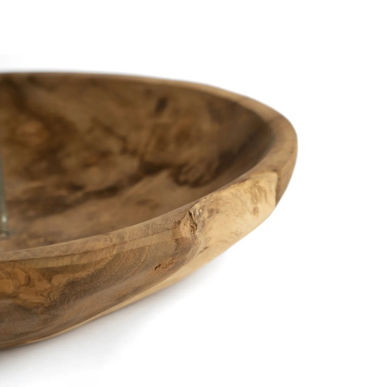 L'assiette porte-bougie - naturelle