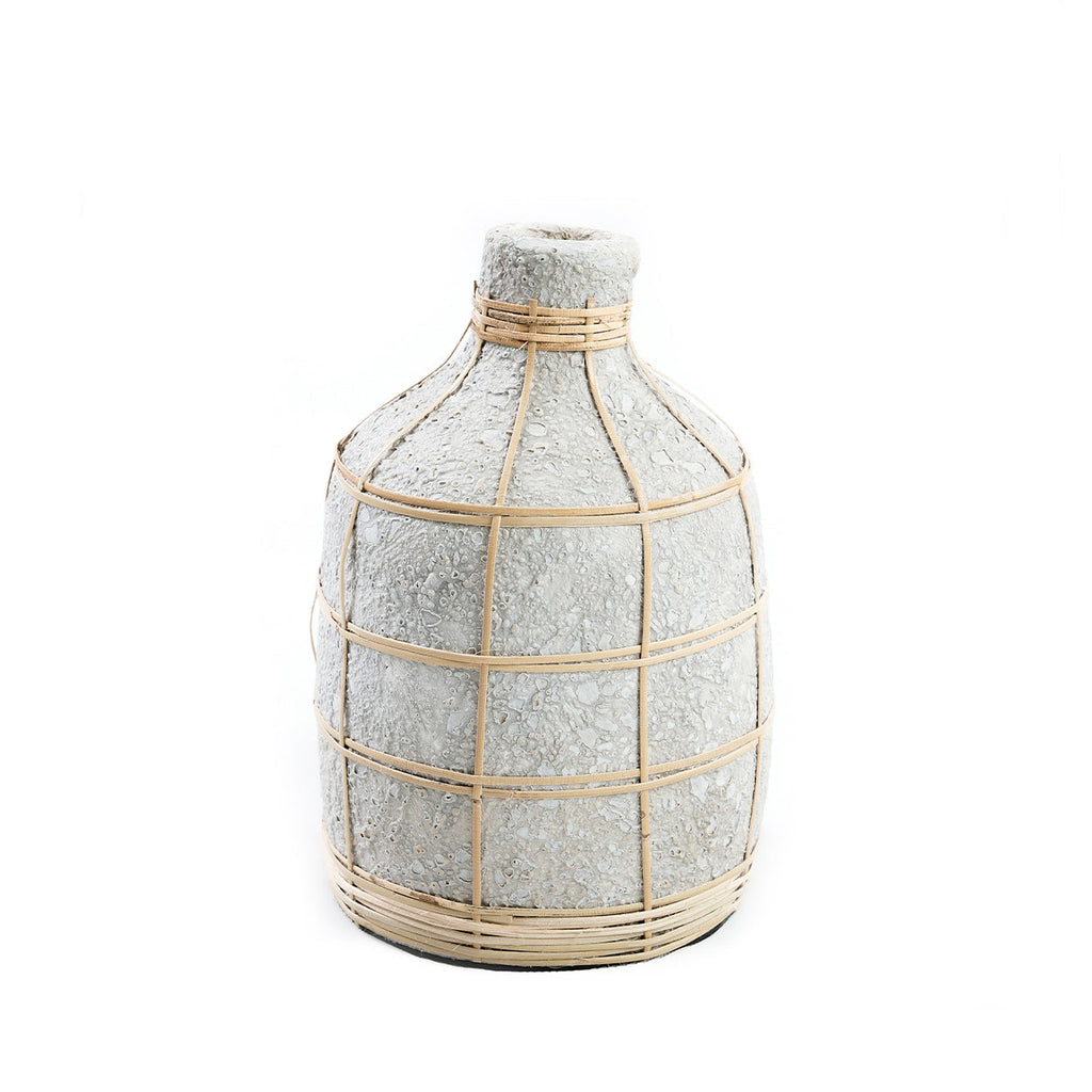Le vase Whoopy - béton naturel - M