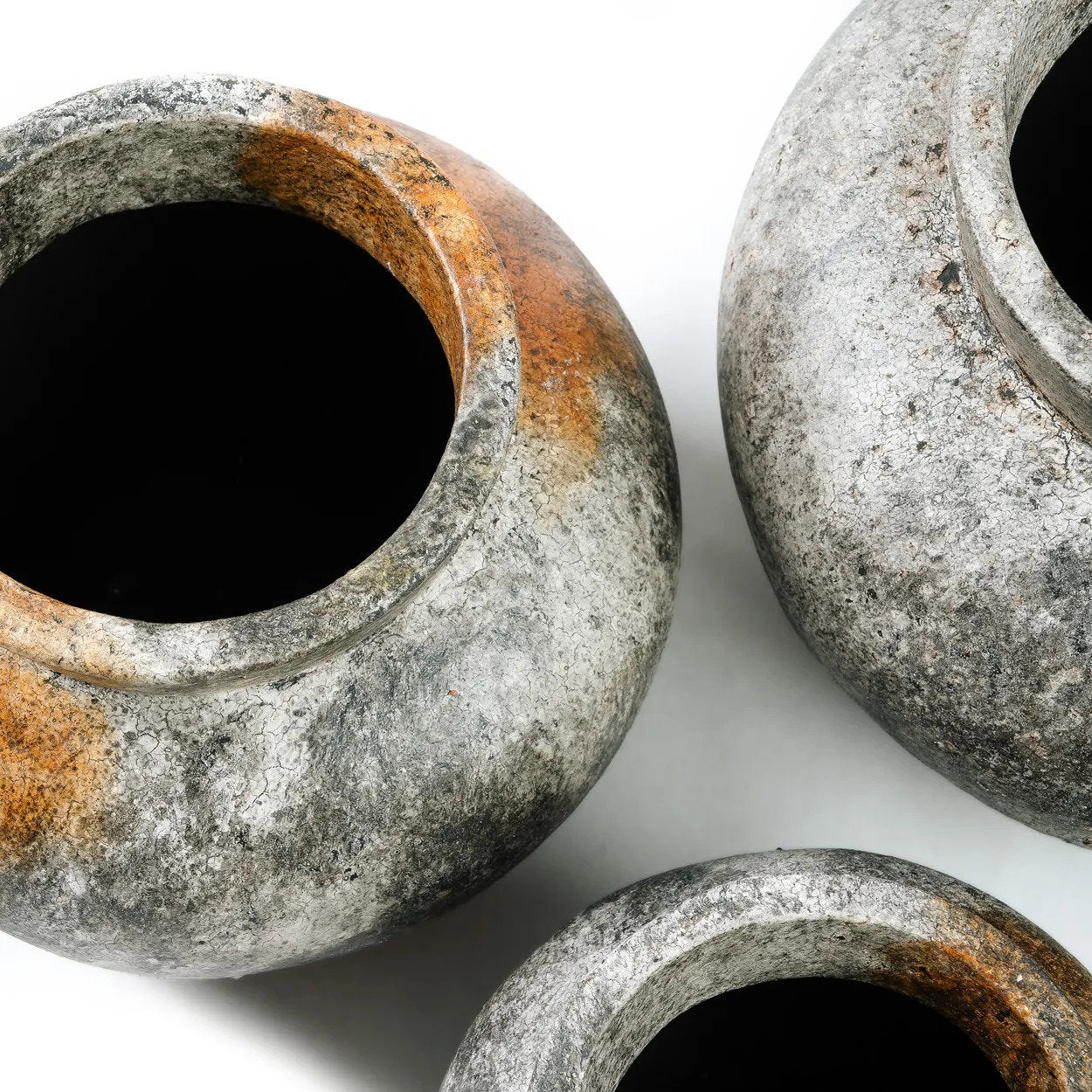 Le vase Funky - Gris antique - S