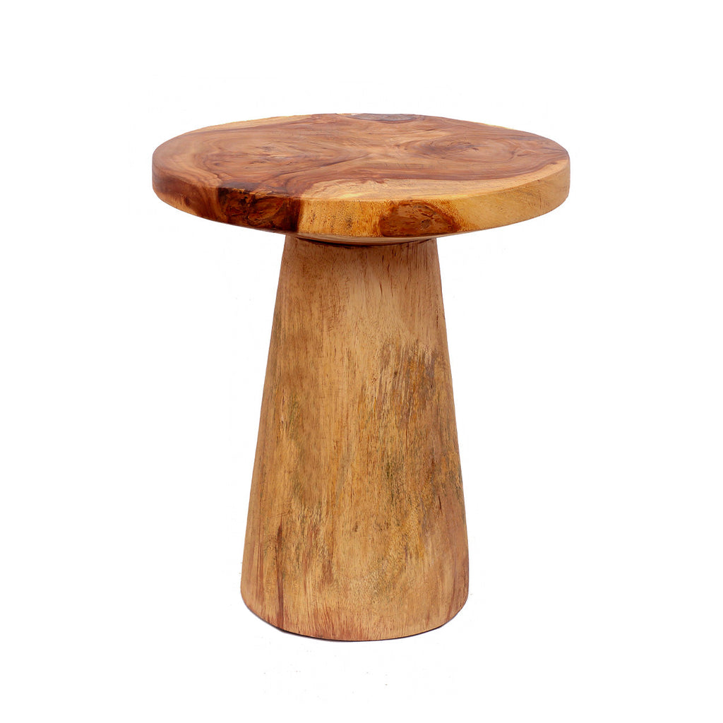Table d'appoint conique Timber - finition naturelle - 50