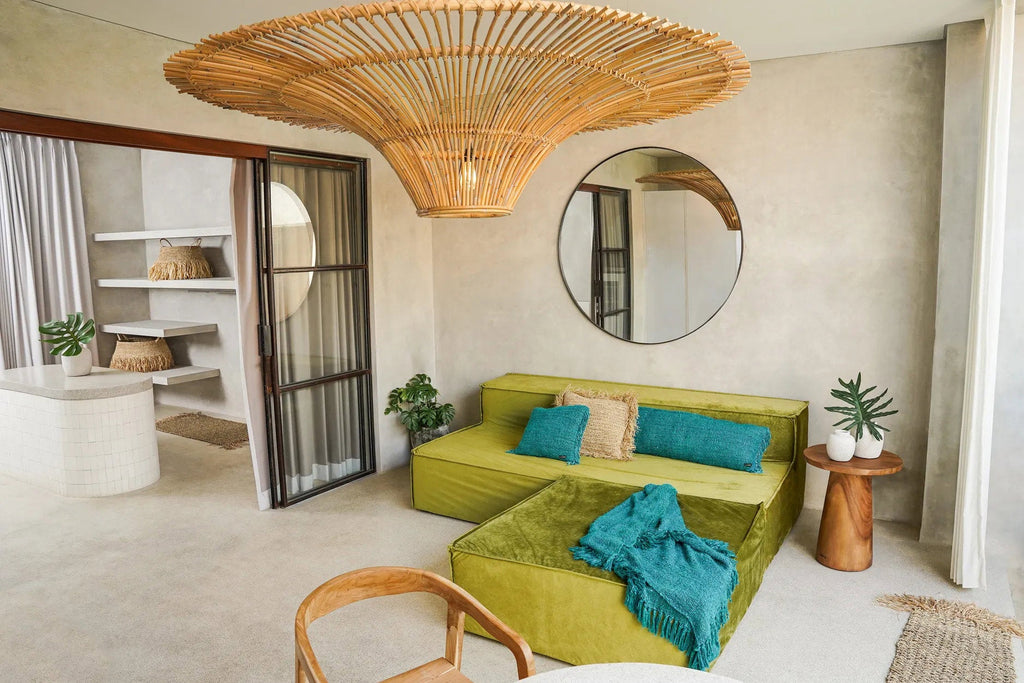 Table d'appoint conique Timber - finition naturelle - 50
