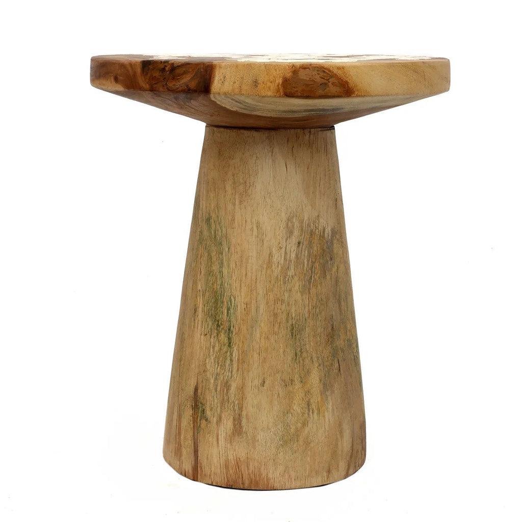 Table d'appoint conique Timber - finition naturelle - 50