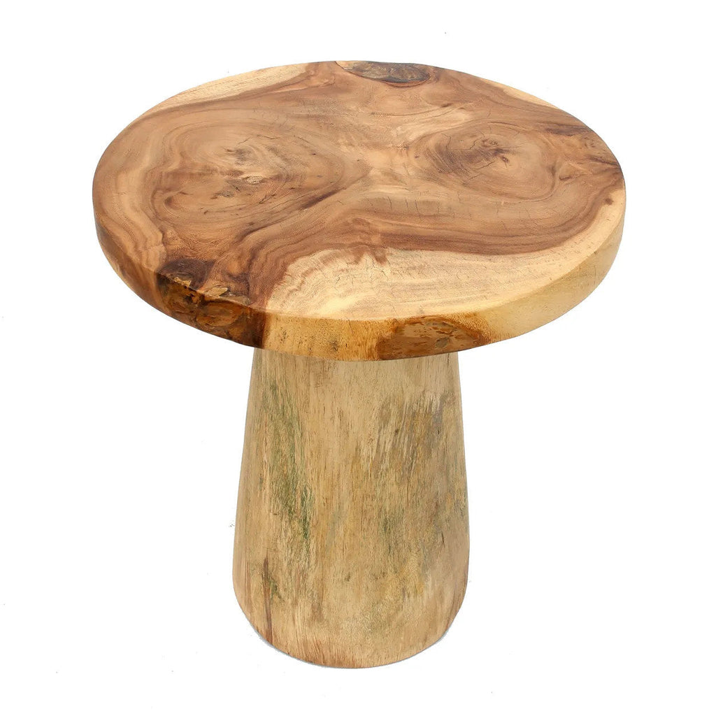 Table d'appoint conique Timber - finition naturelle - 50