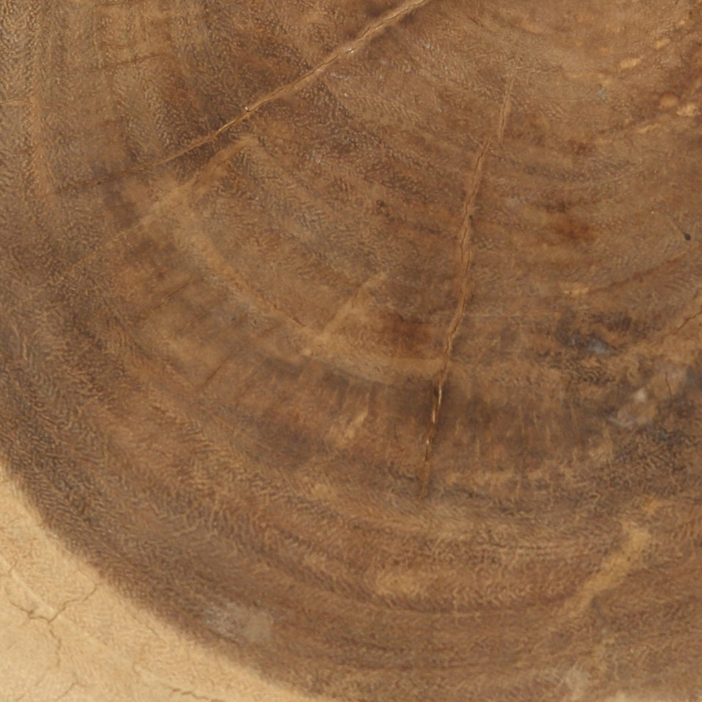 Le tabouret Tribe - blanc naturel