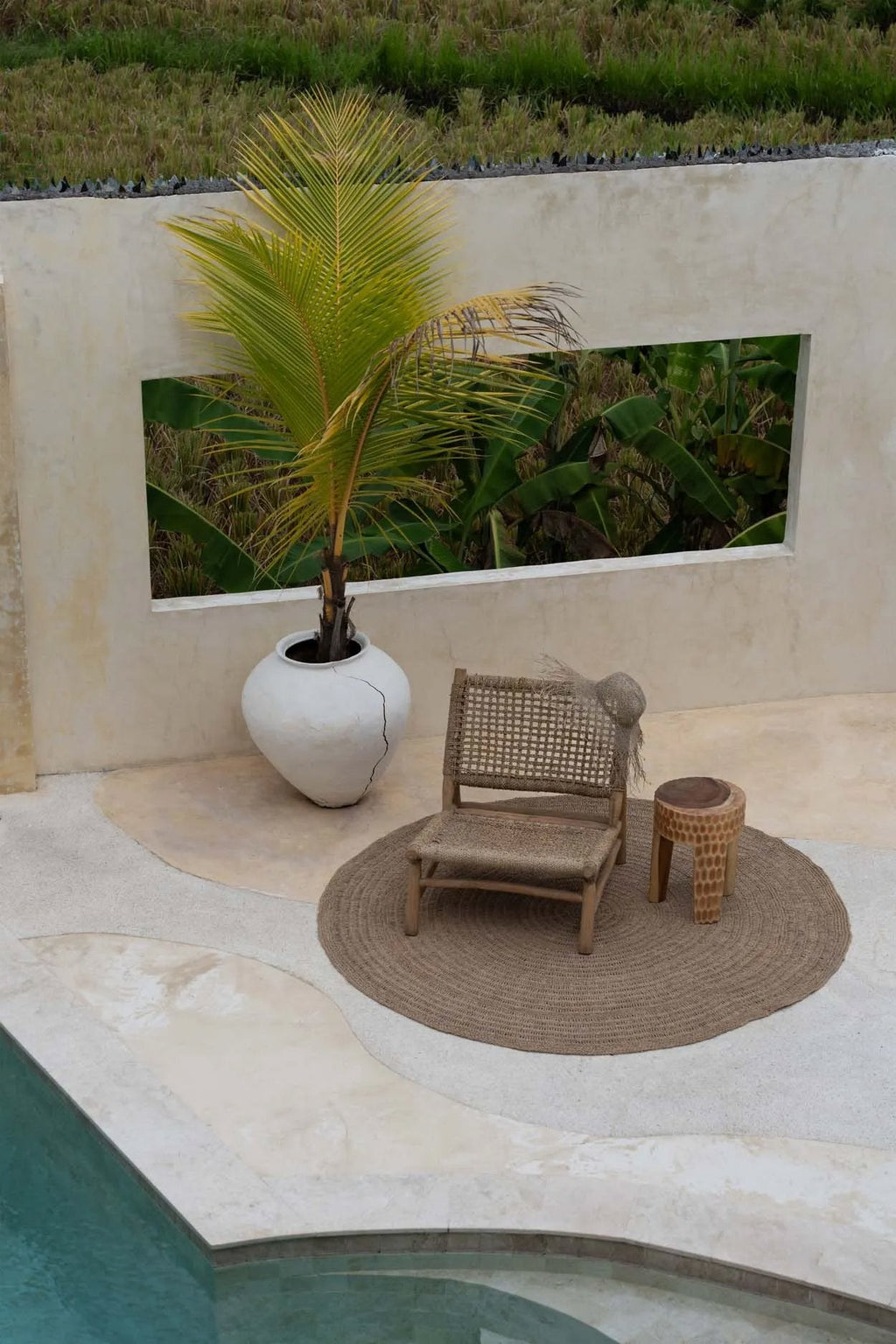 Le tabouret Paramo - naturel